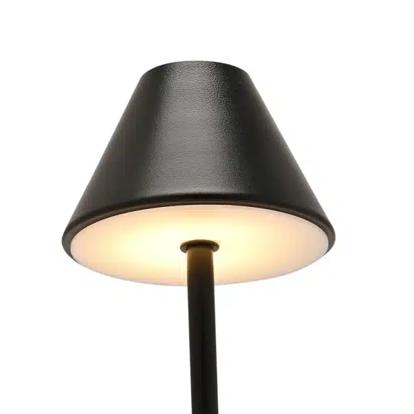  USB LED Touch Table Lamp - Black